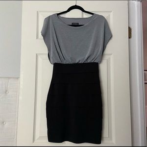 Black and gray dress 👗 Size 4